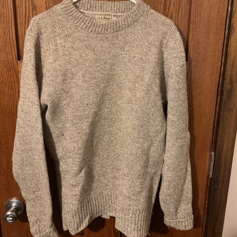 L.L. Bean 85%Wool sweater